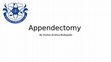 Research paper thumbnail of Appendectomy