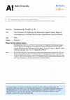 Research paper thumbnail of The Evolution of English as the Business Lingua Franca: Signs of Convergence in Chinese and Finnish Professional Communication