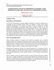 Research paper thumbnail of INTERNATIONAL FINANCIAL REPORTING STANDARD: A NEW DIMENSION IN THE AREA OF FINANCIAL REPORTING IN INDIA