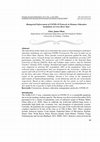 Research paper thumbnail of Managerial Enforcement of COVID-19 Protocols in Distance Education Institutions in Cross River State