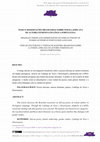 Research paper thumbnail of TESES E DISSERTAÇÕES BRASILEIRAS SOBRE POESIA AFRICANA DE AUTORIA FEMININA EM LÍNGUA PORTUGUESA