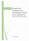 Research paper thumbnail of Proyecto de forestación con participación vecinal en la ciudad de Ilo