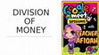 Research paper thumbnail of DIVISION OF MONEY