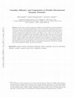 Research paper thumbnail of Causality, Influence, and Computation in Possibly Disconnected Dynamic Networks