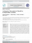 Research paper thumbnail of An Integrative Meta-analysis of MicroRNAs in Hepatocellular Carcinoma