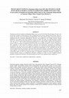 Research paper thumbnail of PELESTARIAN CENDANA (Santalum album Linn) SECARA SWADAYA OLEH MASYARAKAT DI DESA NANSEAN KABUPATEN TIMOR TENGAH UTARA