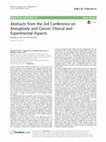 Research paper thumbnail of Abstracts from the 3rd Conference on Aneuploidy and Cancer: Clinical and Experimental Aspects