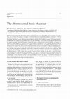 Research paper thumbnail of The chromosomal basis of cancer