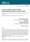 Research paper thumbnail of Jovens de direita e extrema-direita: posicionamentos políticos no ensino médio