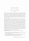 Research paper thumbnail of M. Özer, M. Dündar, Edirne Sarayı Su Yapıları