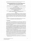 Research paper thumbnail of A Routing Algorithm Based on Event-Oriented Applications for Digital Home Wireless Heterogeneous Networks