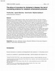 Research paper thumbnail of The ethics of innovation for Alzheimer's disease: the risk of overstating evidence for metabolic enhancement protocols