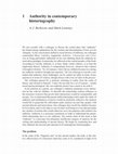 Research paper thumbnail of Authority in contemporary historiography