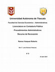 Research paper thumbnail of Ramos Vazquez Roberto - Recurso de Revocación