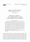 Research paper thumbnail of BERNADETA NIESPOREK-SZAMBURSKA: „Okręt ludzi szczęśliwych…” – czyli o pielgrzymowaniu i migracji w relacji podróżnej Hanny Mortkowicz