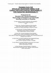 Research paper thumbnail of TRAINING PACK FOR SPECIALIST REGISTRARS AIMING TO BE CONSULTANTS WITH SPECIAL RESPONSIBILITY FOR PAEDIATRIC NEURODISABILITY Produced by the Education and Training sub-group of Royal College of Paediatrics and Child Health Standing Committee on Disability