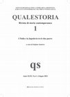 Research paper thumbnail of Recensione a G. Bernardini, Parigi 1919. La Conferenza di pace, il Mulino, Bologna 2019, in Qualestoria, a. XLIX, n. 1, 2021, pp. 409-410.