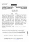 Research paper thumbnail of Análise da qualidade em serviços da área de gestão de pessoas: estudo de caso de uma organização do setor sucroenergético