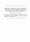 Research paper thumbnail of Diferencias salariales asociadas a atributos ambientales en trece ciudades colombianas: una estimación de salarios hedónicos