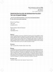 Research paper thumbnail of Privatization policies or degradation policies?. The case of spanish railways