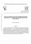 Research paper thumbnail of Search for diphoton events with large missing transverse momentum in 7 TeV proton-proton collision data with the ATLAS detector