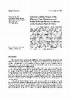 Research paper thumbnail of Isolation and the origin of the khoisan: Late pleistocene and early holocene human evolution at the southern end of Africa