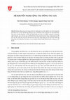 Research paper thumbnail of Hệ Khuyến Nghị Cộng Tác Đồng Tác Giả