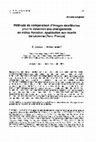 Research paper thumbnail of Méthode de comparaison d'images satellitaires pour la détection des changements en milieu forestier. Application aux monts de Lacaune (Tarn, France)