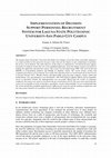 Research paper thumbnail of Implementation of Decision Support Personnel Recruitment System for Laguna State Polytechnic University-San Pablo City Campus