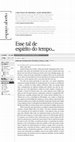 Research paper thumbnail of Espaço aberto: esse tal de espírito do tempo