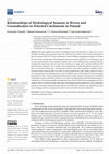 Research paper thumbnail of Relationships of Hydrological Seasons in Rivers and Groundwaters in Selected Catchments in Poland