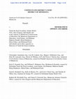 Research paper thumbnail of United States District Court District of Minnesota