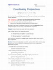 Research paper thumbnail of Conjunctions