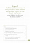 Research paper thumbnail of The Historical, Environmental and Socio-Economic Context of Forests and Tree-Based Systems for Food Security and Nutrition