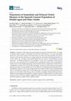 Research paper thumbnail of Trajectories of Immediate and Delayed Verbal Memory in the Spanish General Population of Middle-aged and Older Adults