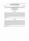 Research paper thumbnail of KANZ PHILOSOPHIA STUDI KRITIS TERHADAP TEORI IDENTITAS PIKIRAN-OTAK MARIO BUNGE: PERSPEKTIF NEO-SADRIAN