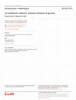 Research paper thumbnail of Ces médiateurs culturels : hommes et femmes de passion