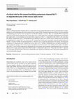 Research paper thumbnail of A critical role for the inward rectifying potassium channel Kir7.1 in oligodendrocytes of the mouse optic nerve