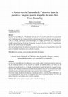 Research paper thumbnail of « Aimer ouvrir l’amande de l’absence dans la parole »: lengua, poesía y búsqueda del sentido en la obra de Yves Bonnefoy