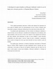 Research paper thumbnail of A abordagem de espécie-bandeira na Educação Ambiental: estudo de caso do bugio-ruivo (Alouatta guariba) e o Programa Macacos Urbanos