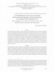 Research paper thumbnail of La inadmisibilidad como forma de invalidez de las actuaciones de parte y de terceros técnicos en el Código de Procedimiento Civil