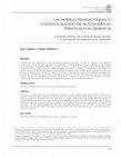 Research paper thumbnail of Un modelo transaccional o contextualizado de autonomía en personas con demencia