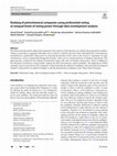 Research paper thumbnail of Ranking of petrochemical companies using preferential voting at unequal levels of voting power through data envelopment analysis