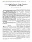 Research paper thumbnail of Overcoming Mechatronic Design Challenges: the 3+1 SysML-view Model