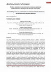 Research paper thumbnail of Práticas sustentáveis como alternativa à educação ambiental fundamentada na abordagem da educação democrática