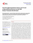 Research paper thumbnail of Post Drought Population Status and Trend of Specialized Browsers in the Mid Kenya-Tanzania Borderland