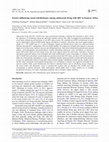 Research paper thumbnail of Factors influencing social self-disclosure among adolescents living with HIV in Eastern Africa