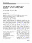 Research paper thumbnail of Measuring Negative and Positive Thoughts in Children: An Adaptation of the Children's Automatic Thoughts Scale (CATS) Sanne M. HogendoornLidewij H. WoltersLeentje Vervoort • Pier J. M. PrinsFrits BoerEmelie KooijElse de Haan