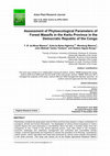 Research paper thumbnail of Assessment of Phytoecological Parameters of Forest Massifs in the Kwilu Province in the Democratic Republic of the Congo