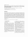 Research paper thumbnail of Physical layer security based on spread-spectrum watermarking and jamming receiver